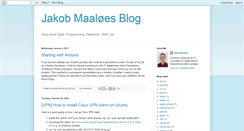 Desktop Screenshot of blog.maaloe.com