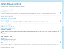 Tablet Screenshot of blog.maaloe.com